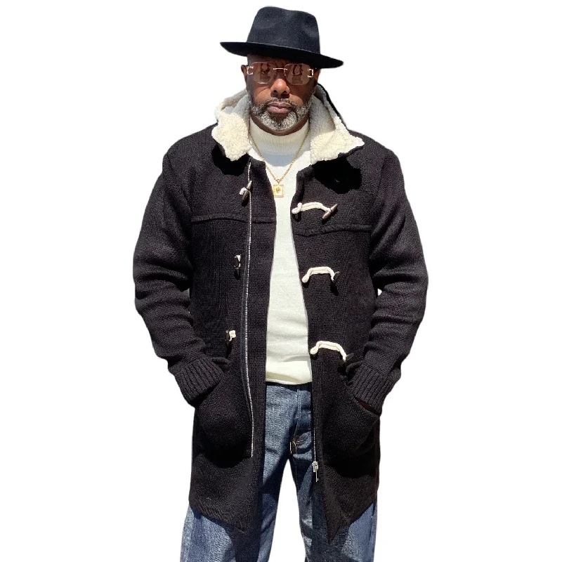Advanced Customization Lcr 3/4 length "Kenneth" cardigan (Black)