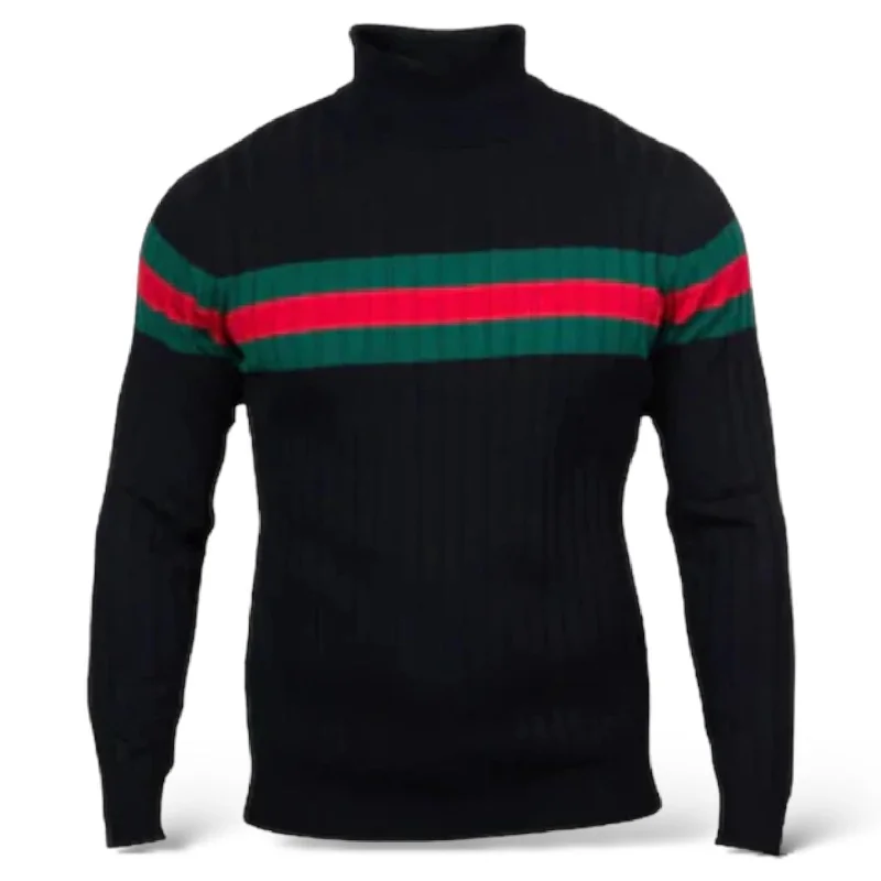Preview New Products Prestige Designer "Southshore" Turtleneck (Black/Red/Green)