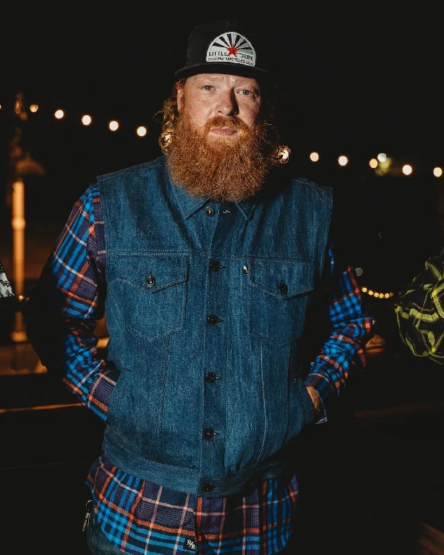 Burke Vest | Denim