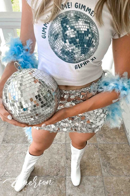 Alpha Xi Delta Gimme Gimme Gimme Disco Baby Tee