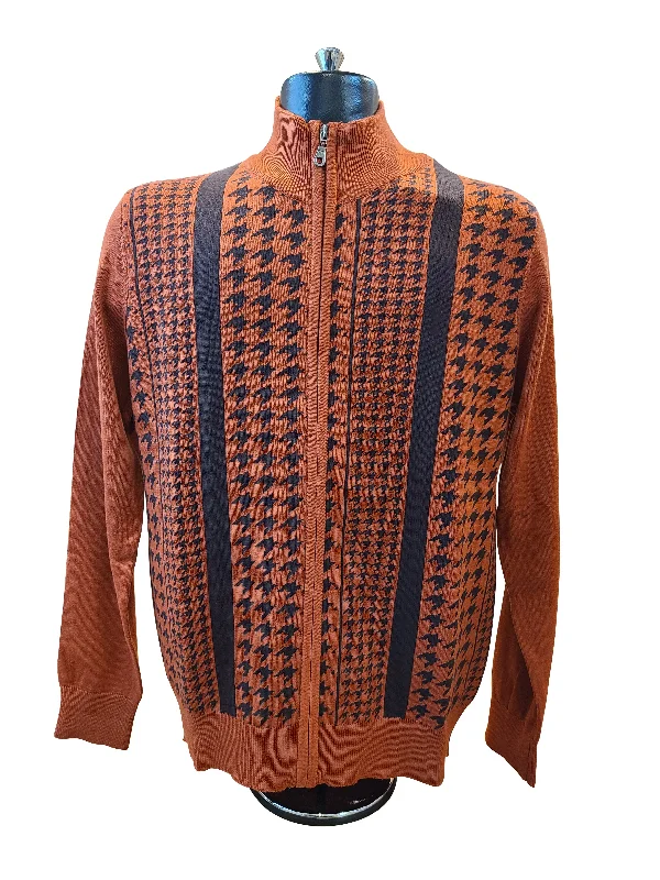 Lively And Youthful Robert Lewis Full Zipper Sweater