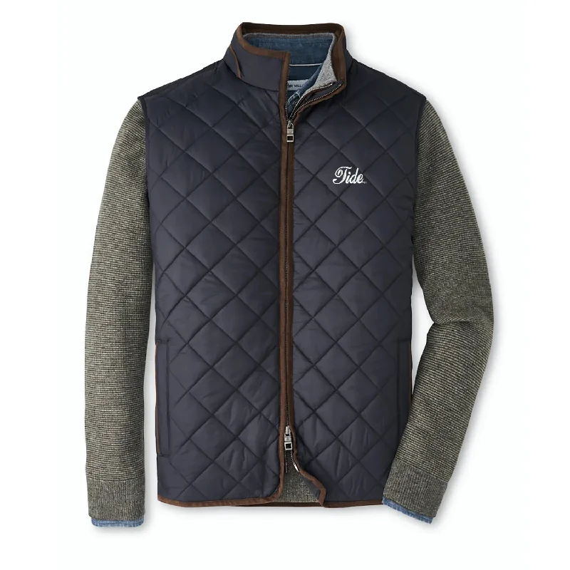 Design Trend Peter Millar Essex Quilted Vest (Tide Script)