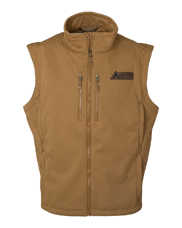 High-end Customization ASPIRE Collection - Equip Softshell Mid-Layer Vest