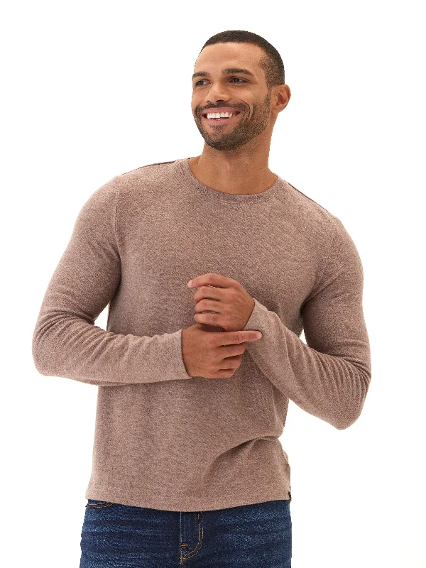 Fashionable And Fashionable Gill Sweater Knit Long Sleeve Tee