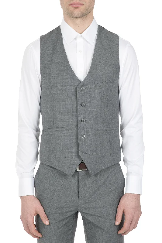 Elegant Series Uberstone 3124 Silver Vest