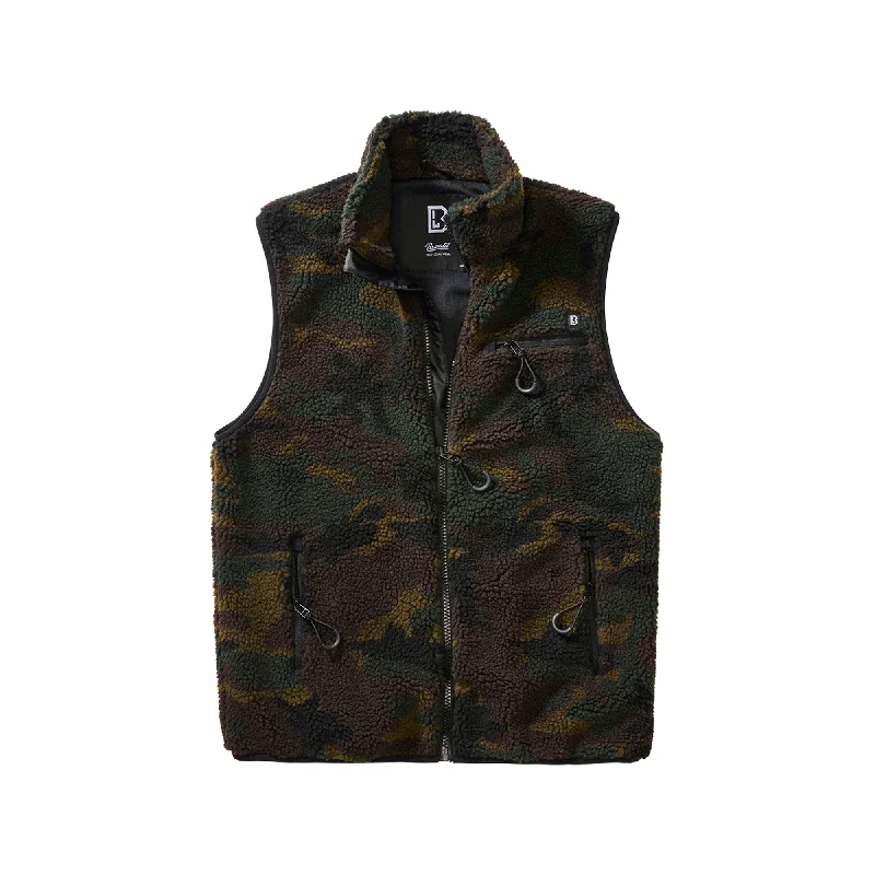 All-Day Outfits Men's Teddy Fleece Vest woodland