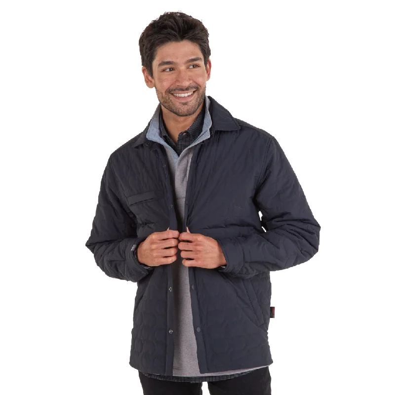 Relaxed And Casual Men's Artisan Shirt Jacket