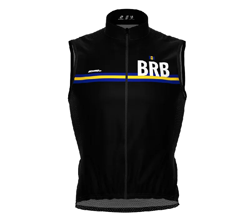 Leisure Travel Wind Breaker Cycling Running Sports Vest Barbados Country Code for Men And Women