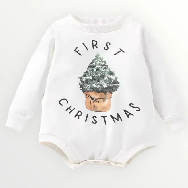 Simple Looks My first Christmas sweatshirt