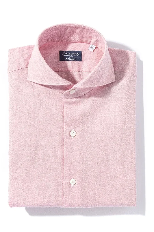 Lazy Home Hemme Cotton Shirt in Pink