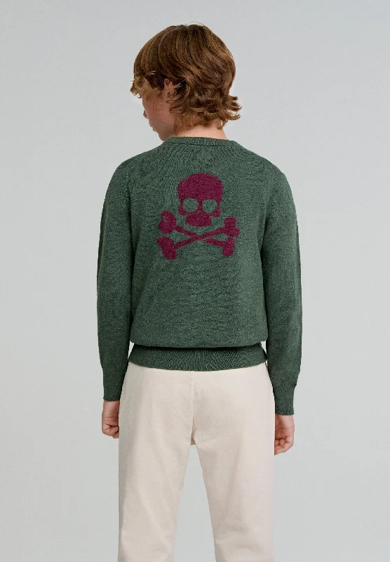 Sporty Wear SKULL INTARSIA TRICOT KIDS