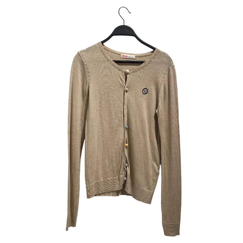 Celebrity Style Ne-net/Cardigan/2/Cotton/BEG/HANDSEWN SEAMS