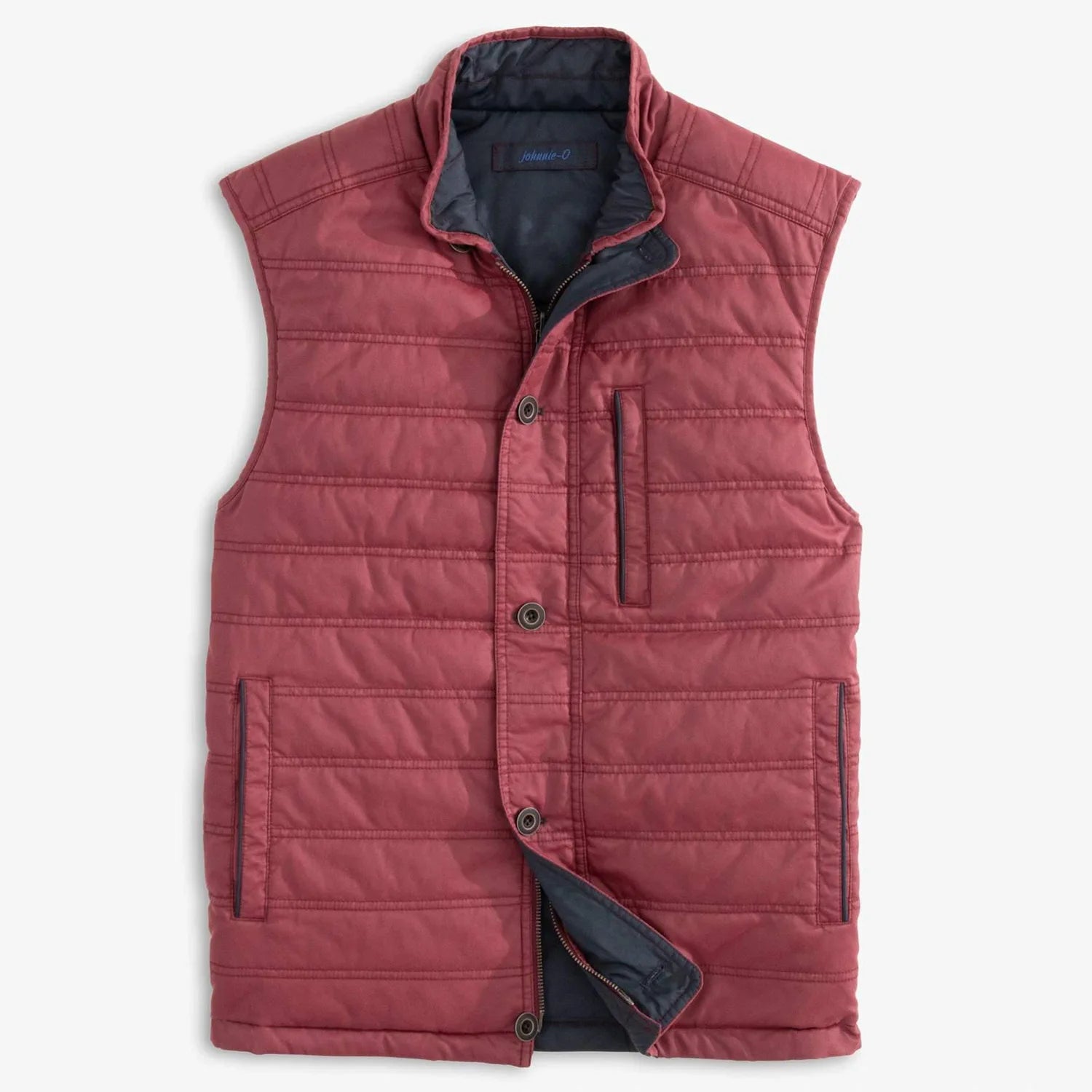 Soft Comfort Johnnie-O Berg Two-Way Zip Reversible Vest
