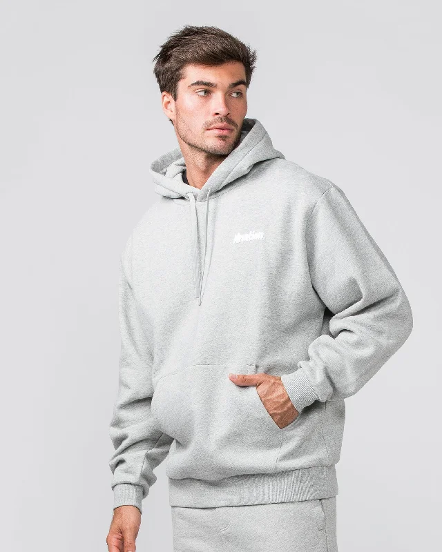 Fashion Selection MNation Oversized Hoodie - Grey Marl