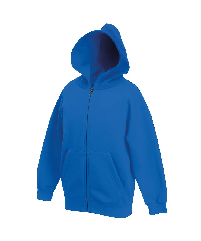 Perfect Tailoring Royal - Kids classic hooded sweatshirt jacket