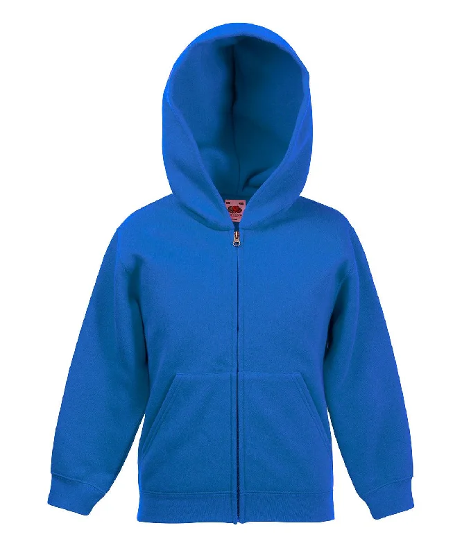British Fashion Royal Blue - Kids premium hooded sweatshirt jacket