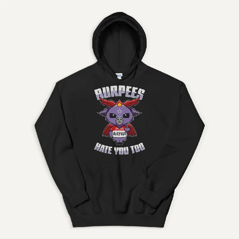 End Of The Year Burpees Hate You Too Pullover Hoodie