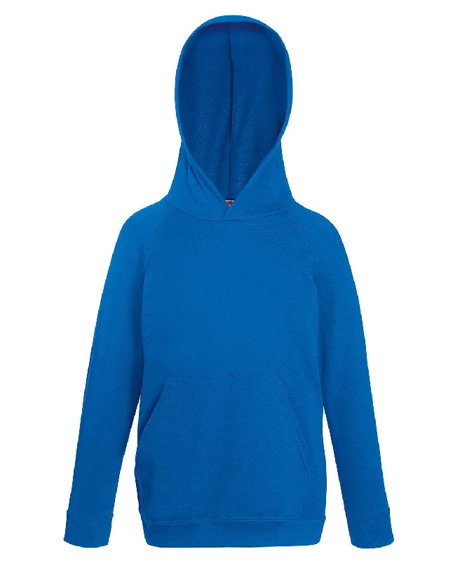 Feminine Charm Royal Blue - Kids lightweight hooded sweatshirt