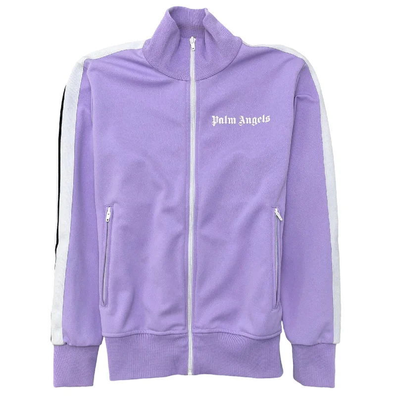 Fashionable Items Men's Logo Track Jacket Purple Size S
