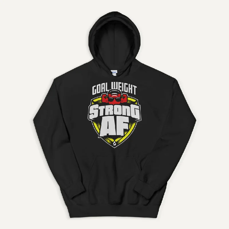 Exquisite Craftsmanship Goal Weight: Strong AF Pullover Hoodie