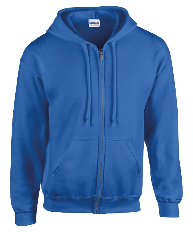 Exquisite Design Royal - Heavy Blend™ youth full-zip hooded sweatshirt