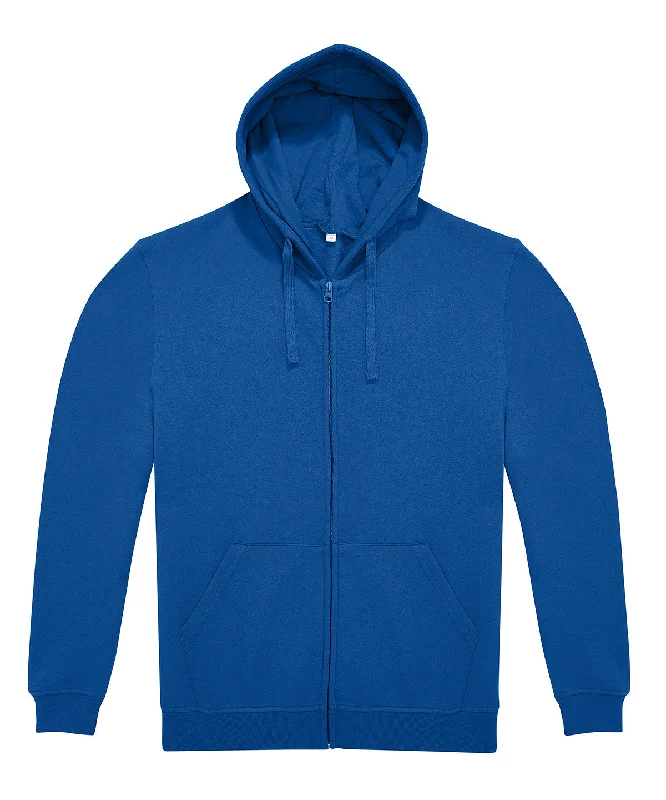 Lazy Home Royal Blue - B&C ID.224 zip hoodie