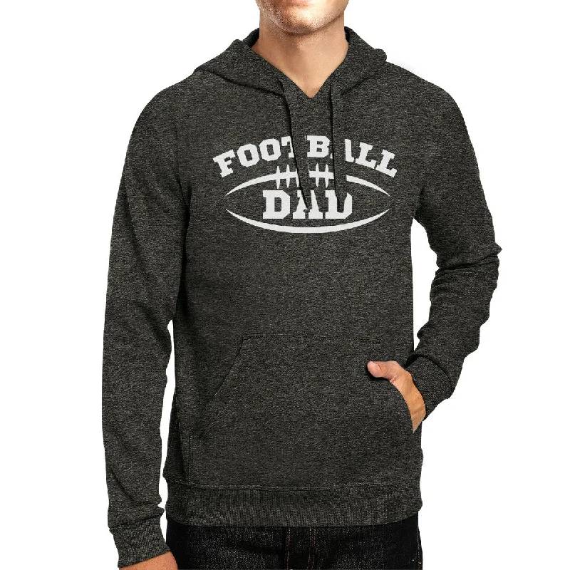 Sweet Style Football Dad Hoodie Unisex Graphic Design Hoodie For Football Fan