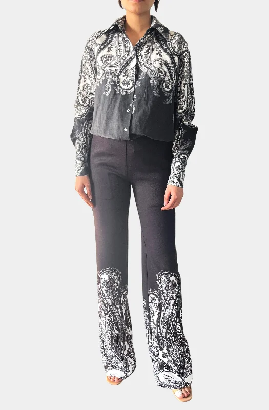 Minimal Comfort Viri Fitted & Flared Pants