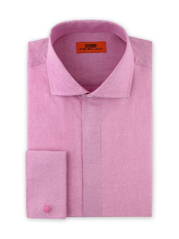 Versatile Items Herringbone Dress Shirt | Berry