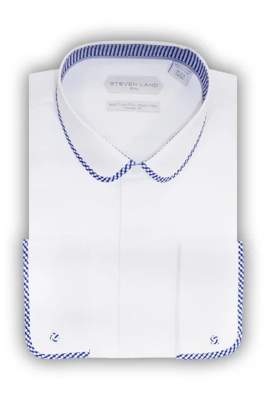 Classic Style Steven Land Dress shirt | Hudson | Contrast Collar | French Cuff