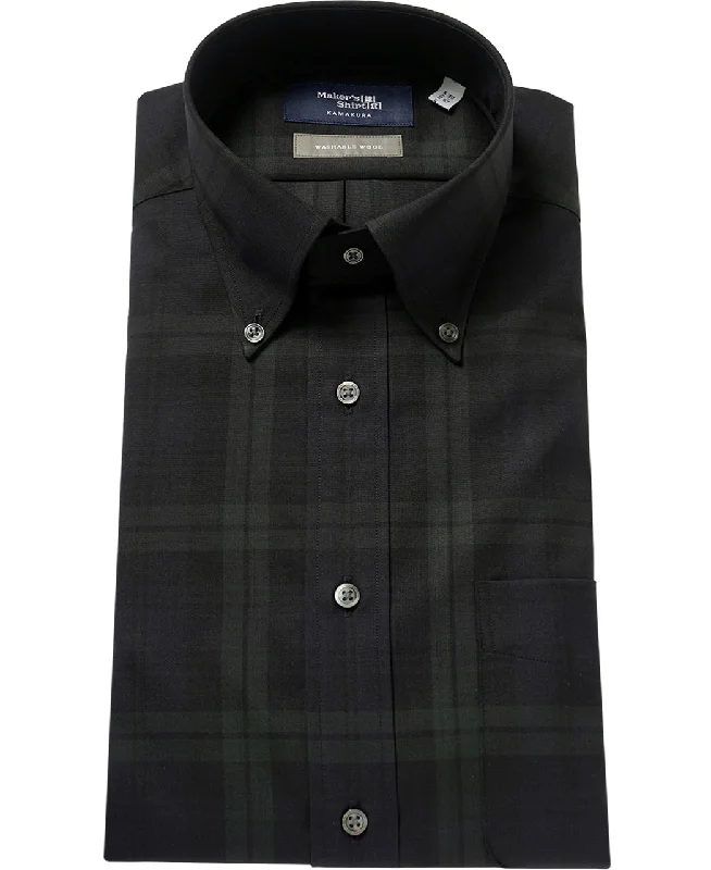 Advanced Customization TOKYO SLIM FIT - Button Down Washable Wool