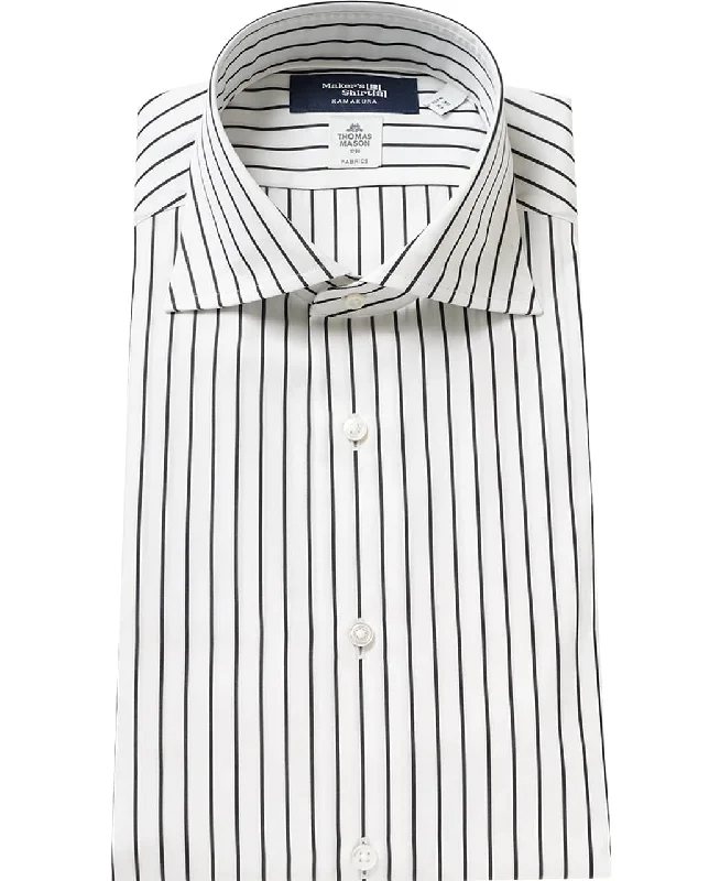 Noble And Elegant TOKYO SLIM FIT - Spread Broadcloth THOMAS MASON