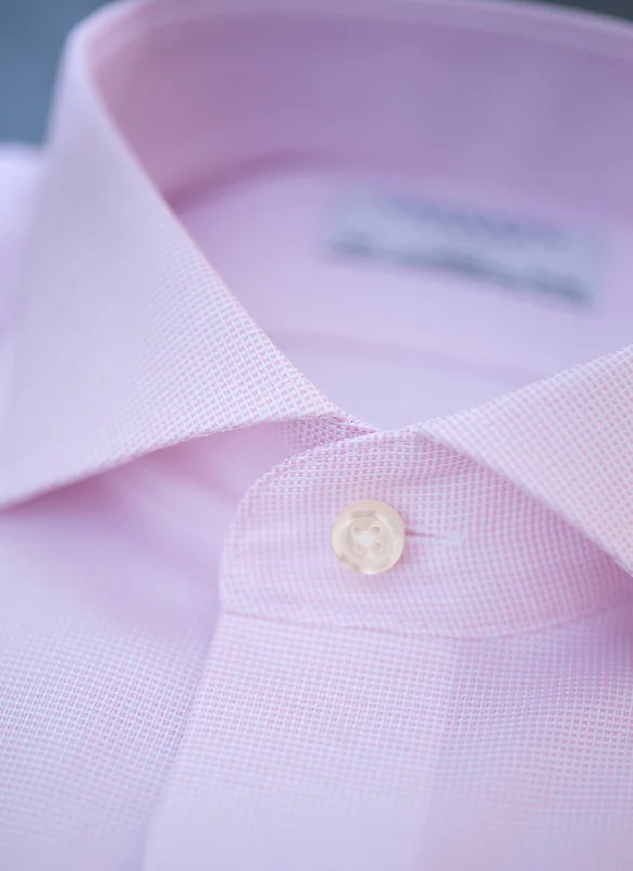 Exquisite Details Liam in Pink Texture Shirt