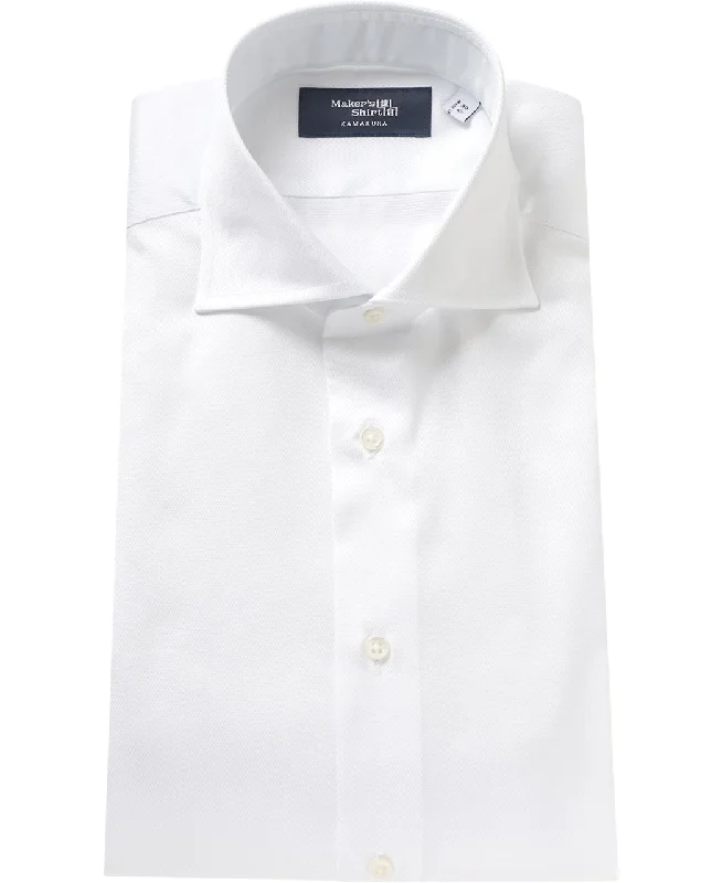 Warm Winter Series TOKYO SLIM FIT -  Italian Spread Dobby