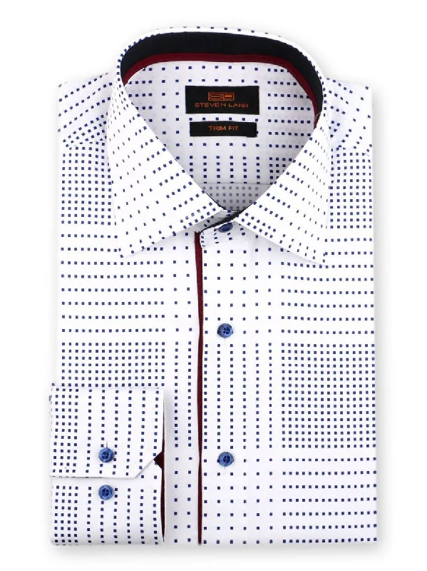 Cozy Fitting Steven Land | Minimalist Plaid Shirt