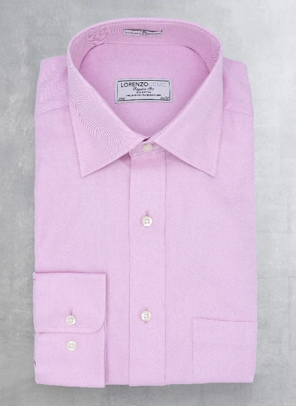 Chic Outfits William Fullest Fit Shirt in Solid Lavender Twill