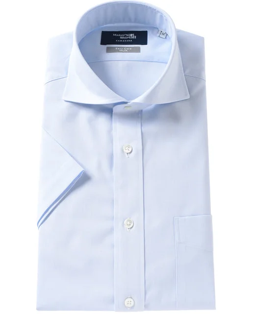 Soft Feel 【Final Sale】Short Sleeve Shirt - Cutaway PALPA EASY CARE