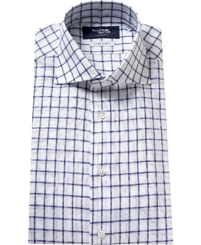 Soft Clothing TOKYO SLIM FIT -  Italian Spread Leno