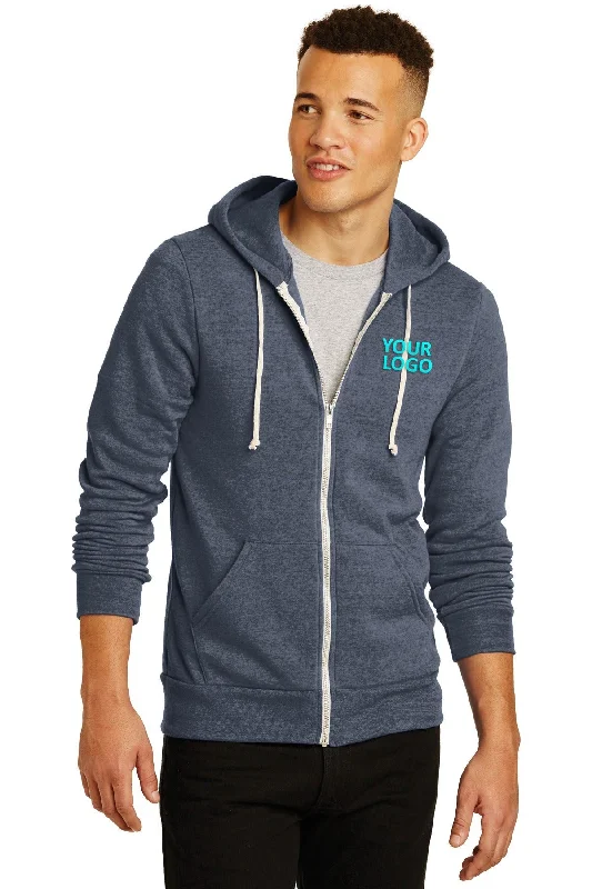 Comfy Layers Alternative Rocky Eco-Fleece Zip Hoodie,  Eco True Navy