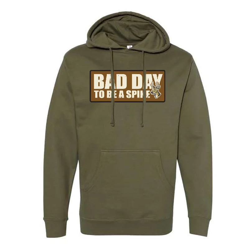 Soft Knitwear "Bad Day To Be A Spike" Hoodie
