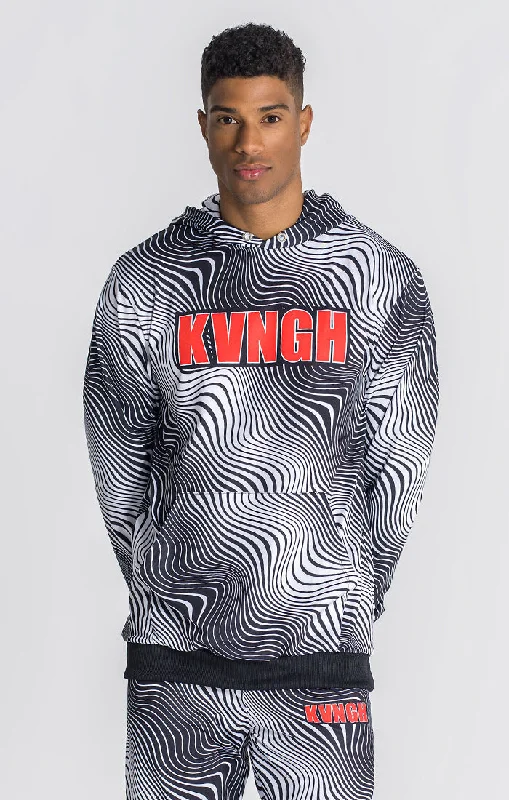 Classic Design Black Acronym Hoodie