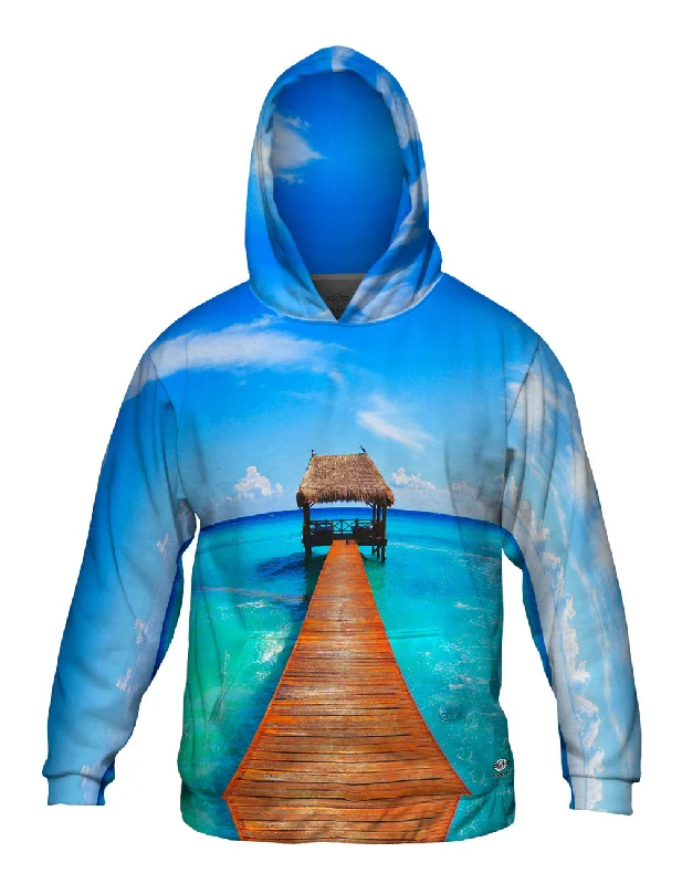 Nightclub Style Blue Caribbean Sea