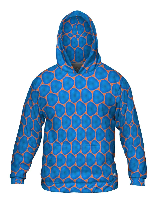 Classic Series Blue Orange Colorful Triangles