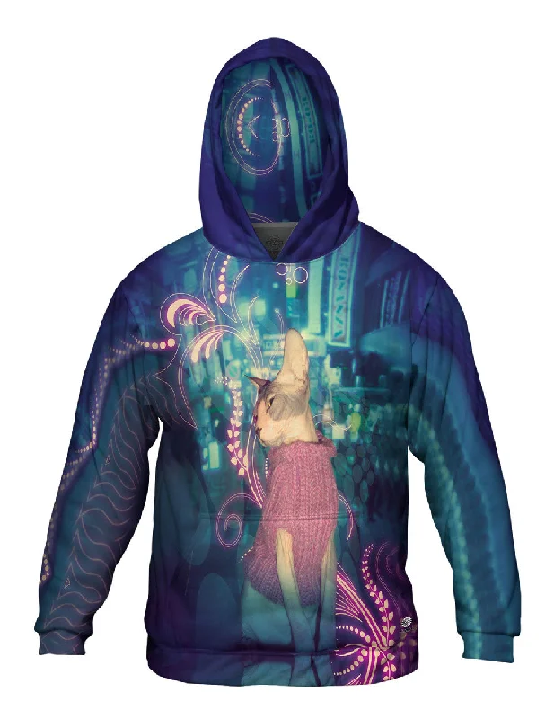 Cute Style City Sweater Sphinx Cat