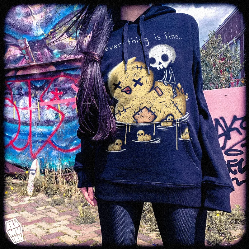 Soft Casuals Everything is Fine Hoodie