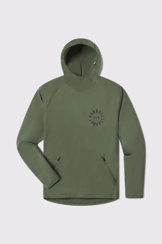Cozy Fit Wear Full Circle Stealth Hoodie Sage