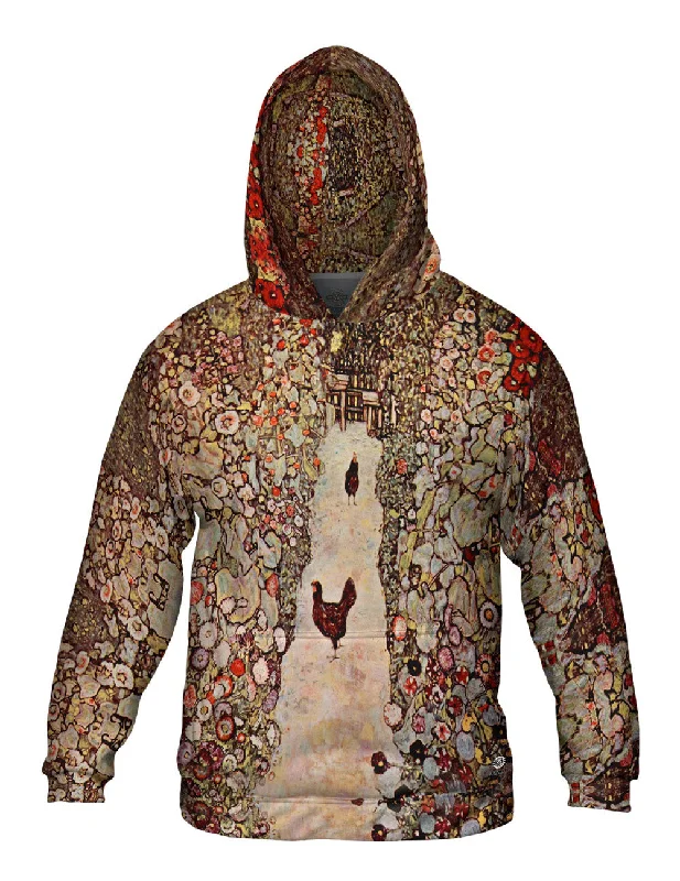 Effortless Dressing Gustav Klimt -"Garden with Roosters" (1917)