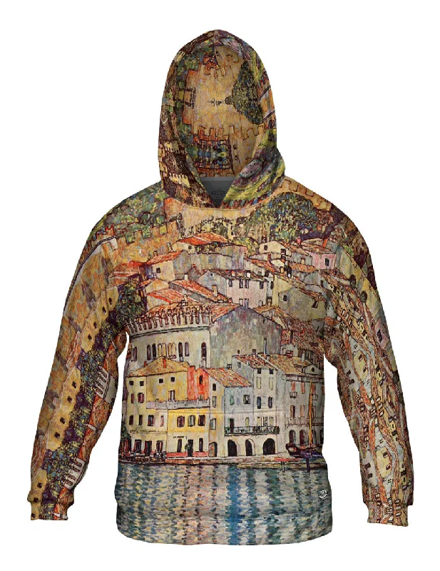 Casual Chic Wear Gustav Klimt -"Malcesine Lake Garda" (1913)