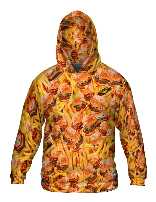 Comfortable Looks Hamburgers and Fries