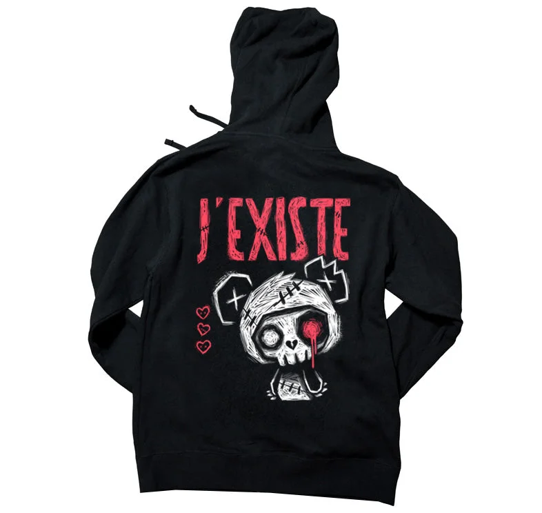 Minimal Comfort J'Existe Hoodie